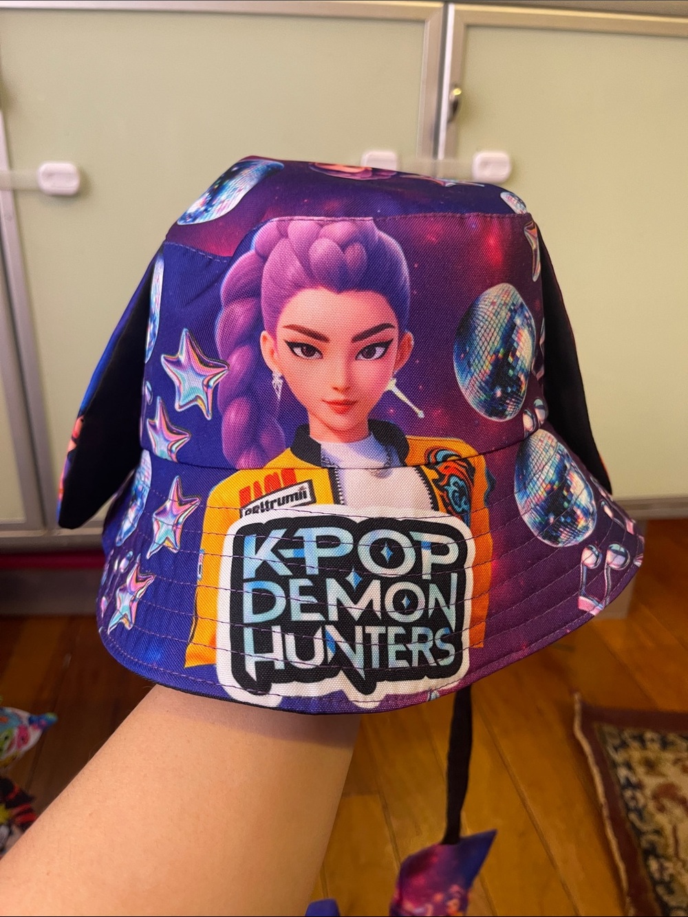 K-Pop Demon Hunters Purple Kids Bucket Hat